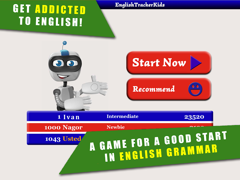 EnglishTrackerKids Premium Screen 1