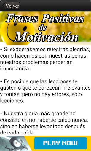 Frases positivas de motivación