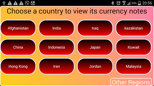 Asian Currency Notes