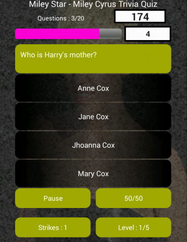 Miley Star - Miley Cyrus Quiz