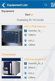 VWR Equipment Management Screenshots 5