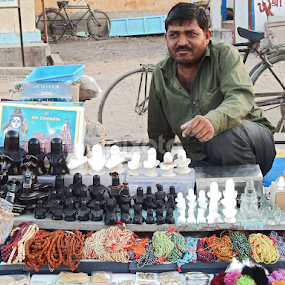 A Street Vendor by Mukesh Mishra - People Street & Candids