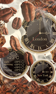 Coffee clock LWP PRO Parallax(圖5)-速報App