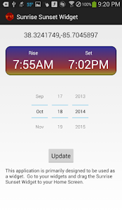 Sunrise and Sunset Widget(圖2)-速報App