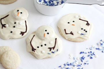 Melting Snowmen Cookies