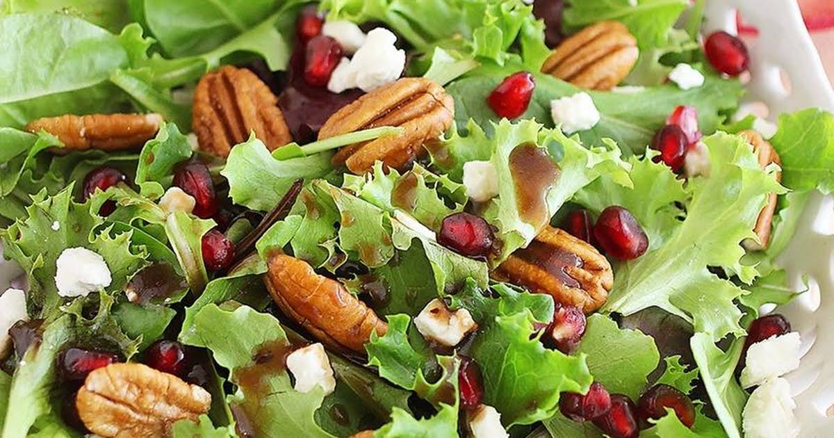 Mixed Green Salad with Feta Cheese Recipes Yummly