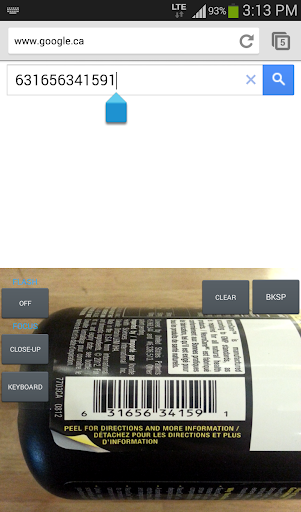 Breeze Barcode QR Keyboard