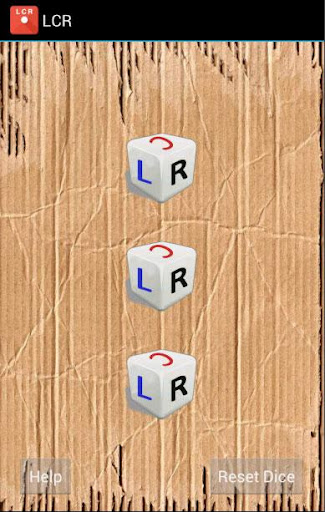 LeftCenterRight Dice Game