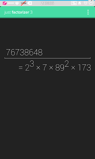 【免費工具App】Just Factorizer-APP點子