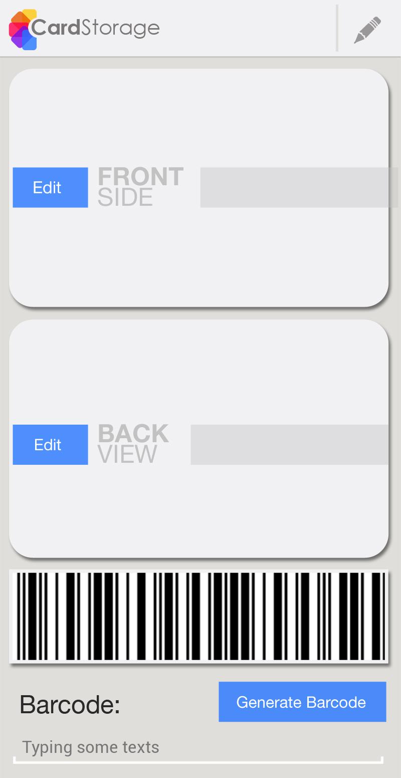 Card Storage Screen 3