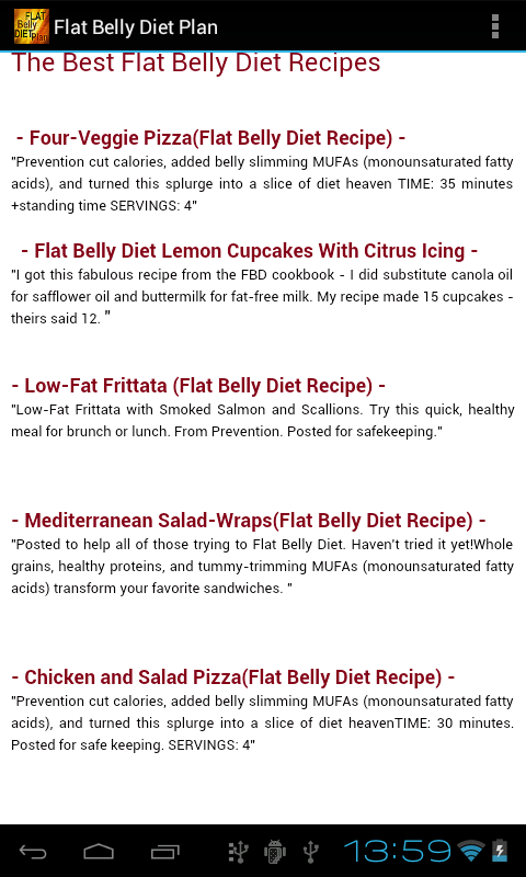 Easy To Follow Flat Belly Diet