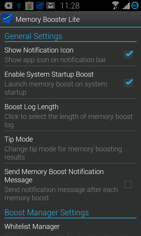 Memory Booster (Full Version) - Screenshot