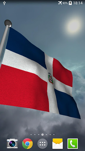 Dominican Republic Flag + LWP