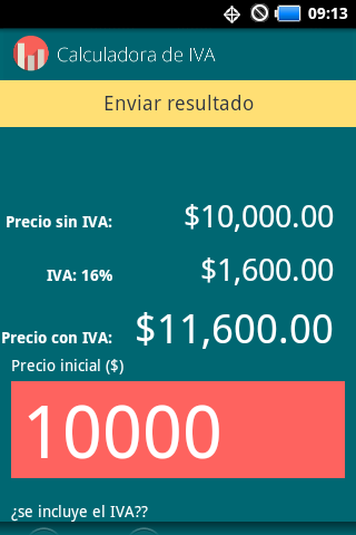Cálcular IVA - Mexico