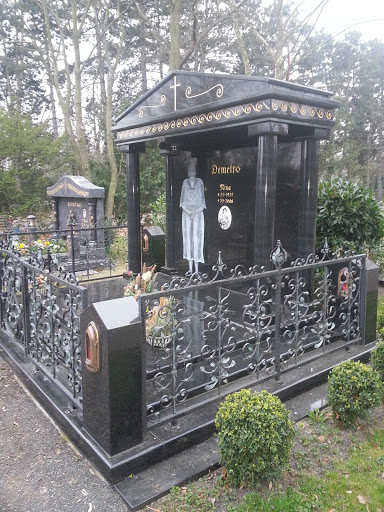 Black Artistic Grave