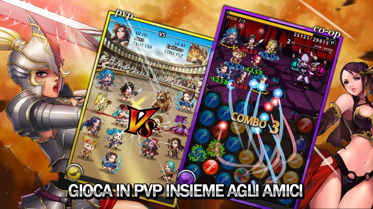  Android   Spirit Stones, un super puzzle RPG gratuito!!!!