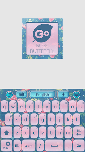 免費下載個人化APP|Rose Butterfly Go Keyboard app開箱文|APP開箱王