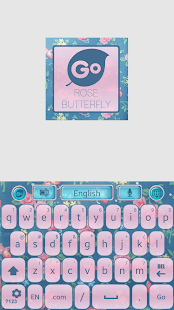 How to download Rose Butterfly Go Keyboard 1.4 apk for bluestacks