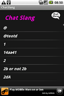 Lastest Chat Slang APK for Android
