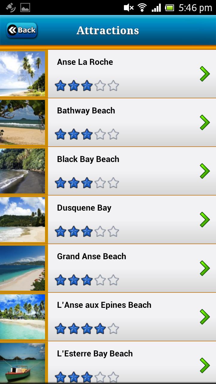 Grenada Offline Travel Guide Screen 3