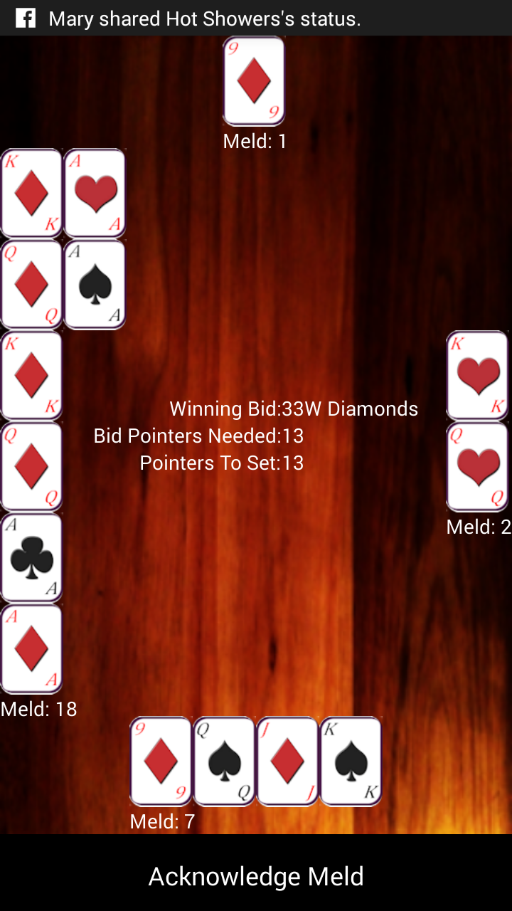 Pinochle Screen 3