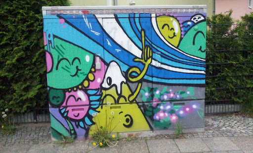 Graffiti An Der Ecke