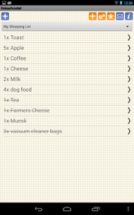 Shopping Grocery List - Free