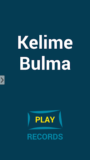 Kelimeleri Bul