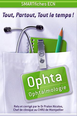 SMARTfiches Ophtalmologie