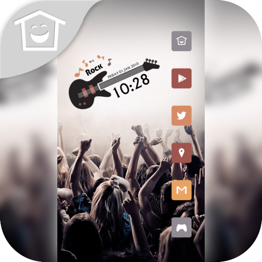 搖滾樂音樂派對主題 個人化 App LOGO-APP開箱王