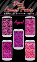 Pink Animal Prints Wallpapers APK Cartaz #4