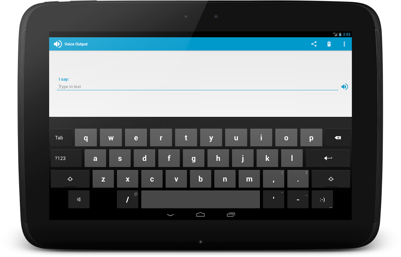 Voice Output Android Apps on Google Play