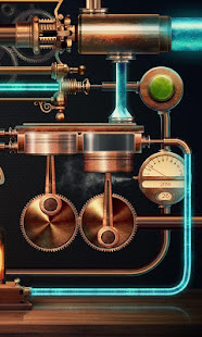 Mechanica clock live wallpaper(圖2)-速報App