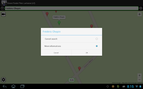 Grave Finder Père Lachaise V2 Screenshots 4