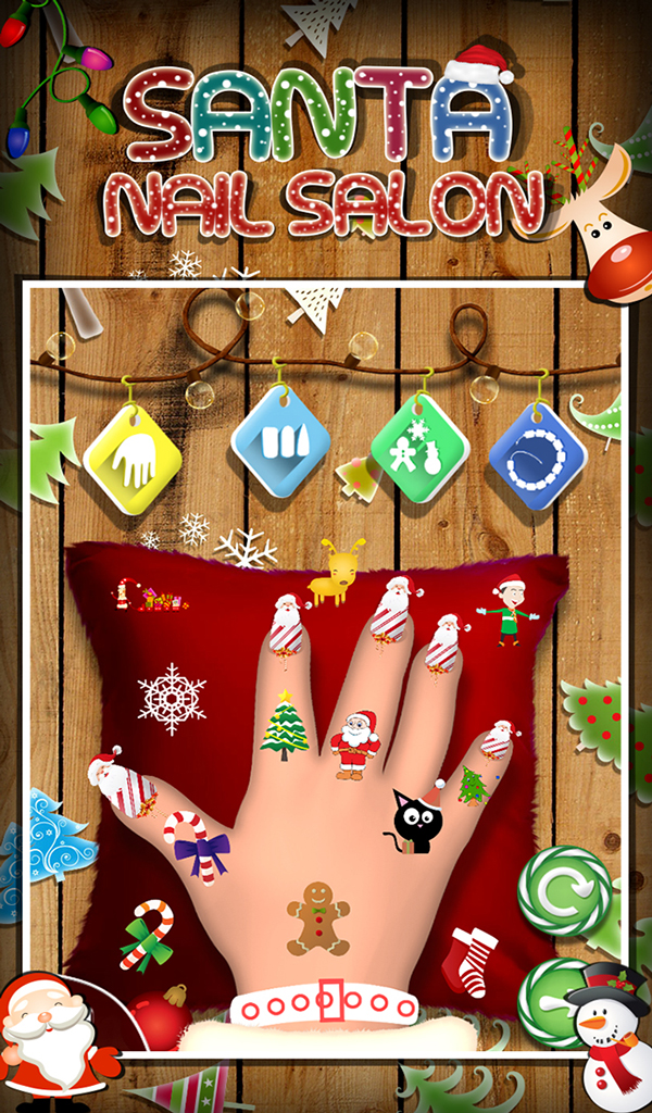 Santa Nail Salon - Kids Game Screen 2