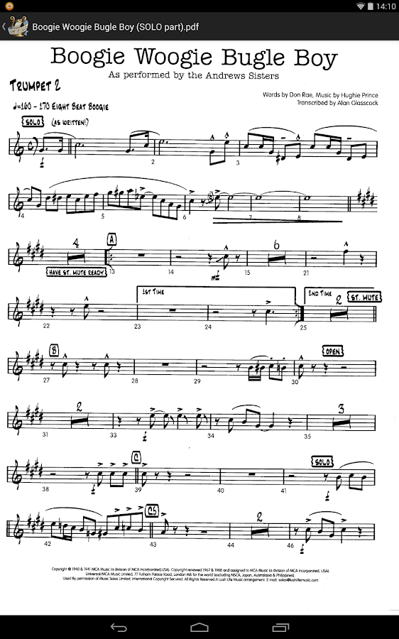 Orpheus Sheet Music PRO - Android Apps on Google Play