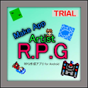RPG MakeApp Artist Trial logo