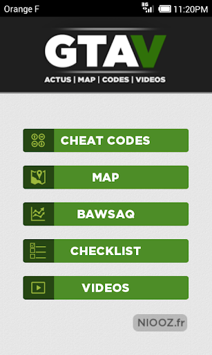 Map Cheats for GTA V