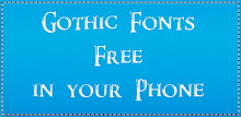 Gothic Fonts Free APK
