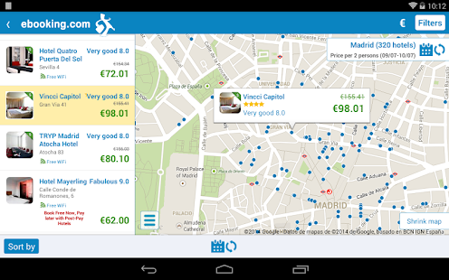 ebooking.com: hotels online Screenshots 6