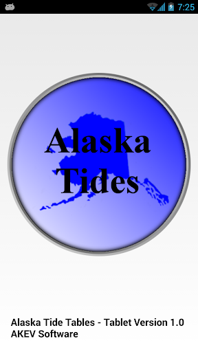 Gulf of Alaska Tides Tablet