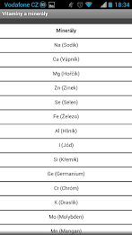 vitamins and minerals poster 2