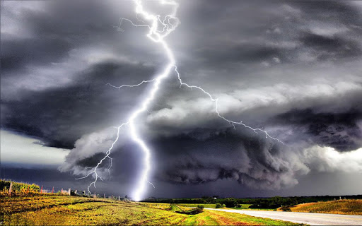 【免費個人化App】Lightning Storms Wallpaper-APP點子