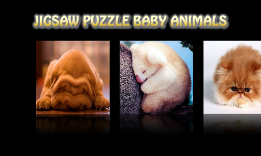 Jigsaw Puzzle Baby Animals