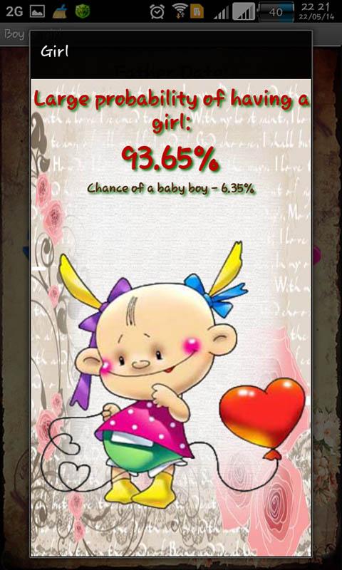 Boy or Girl Pro Screen 2