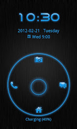 Go Locker Theme Blue Tech poster 2