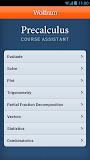 Precalculus Course Assistant