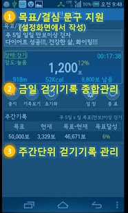 75 만보기 만보계 건강관리 걷기 운동 다이어트