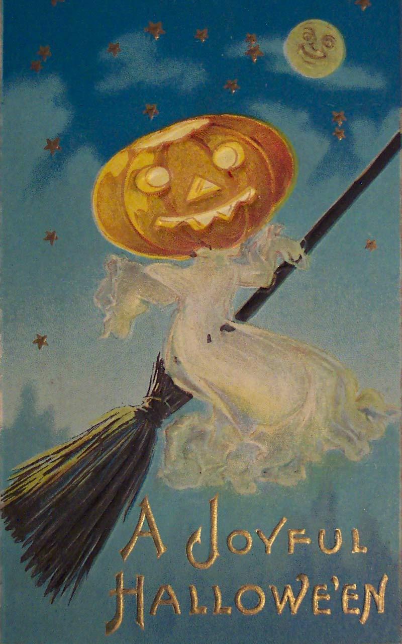Halloween Vintage HD Live WP Screen 1