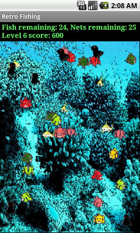 Retro Fishing Screen 2